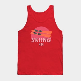 Skiing Mom Tank Top